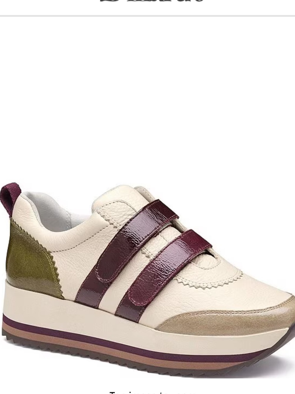 Johnston & Murphy Gracie double strap sneaker